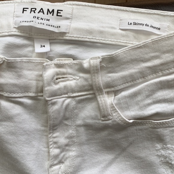 Agolde skirt & frame denim size 24 - Picture 3 of 3